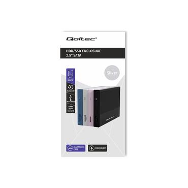 Qoltec - lagringspakning - SATA 6Gb/s - USB 3.0