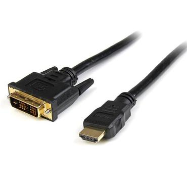 StarTech.com 3m High Speed HDMI Cable to DVI Digital Video Monitor - adapterkabel - HDMI / DVI - 3 m
