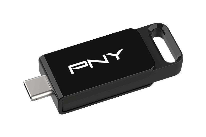 PNY Elite USB-nøgle 64 GB USB Type-C 3.2 Gen 1 (3.1 Gen 1) Sort