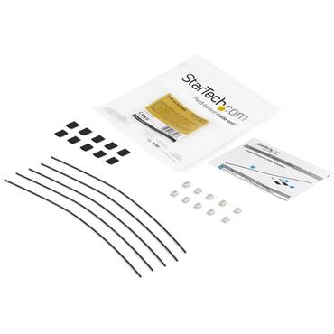 StarTech.com 5-Pack Security Cable Tethers for Adapters & Dongles, Universal Cable Adapter Tether, Tether Cables, Adjustable Length Anti-Theft Cable Tether Lock Kit, Steel Cable Tether - Dongle Cable Tether (CONNLOCKPK5) - s&auml;kerhetskabel