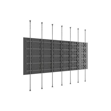 Multibrackets M Pro MBFC7UX5 monteringssats - fixerad - f&ouml;r 35 LCD/plasmapaneler - 6 m l&aring;ng - svart