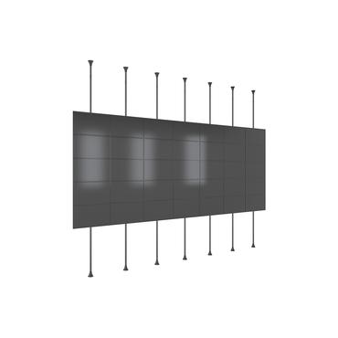 Multibrackets M Pro MBFC7UX5 monteringssats - fixerad - f&ouml;r 35 LCD/plasmapaneler - 6 m l&aring;ng - svart