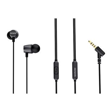 HEADPHONES 3.5MM ESTM-30BK AIWA BLACK