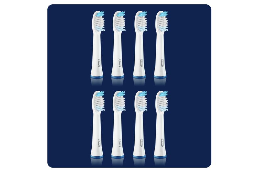 Oral-B Pulsonic Clean 81748491 børstehoved til elektrisk tandbørste 8 stk Hvid