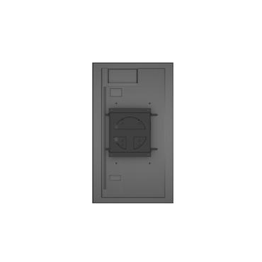 Multibrackets M VESA Wallmount Flip 600 monteringssats - för interaktiv skyltdisplay/LCD-display - svart
