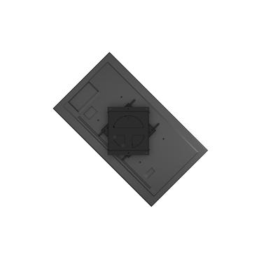 Multibrackets M VESA Wallmount Flip 600 monteringssats - för interaktiv skyltdisplay/LCD-display - svart