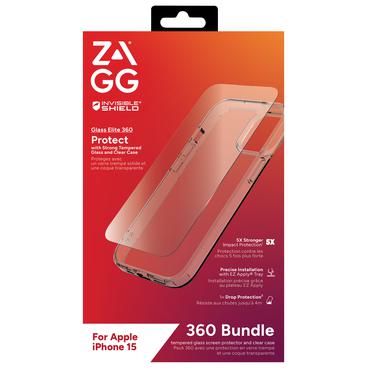 Zagg InvisibleShield Glass Elite 360 - skyddsfodral f&ouml;r mobiltelefon