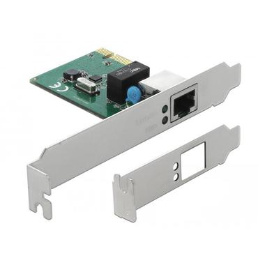 Delock PCI Express Card > 1 x Gigabit LAN - n&auml;tverksadapter - PCIe 1.1 - Gigabit Ethernet