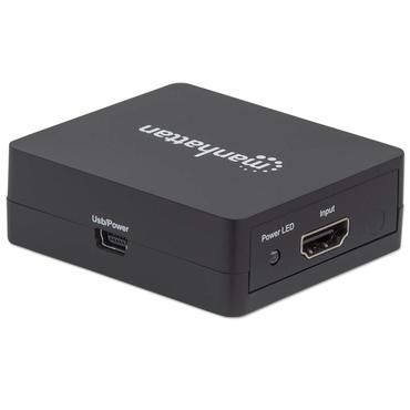 Manhattan 207652 video-splitter HDMI 2x HDMI