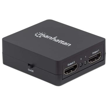 Manhattan 207652 video-splitter HDMI 2x HDMI