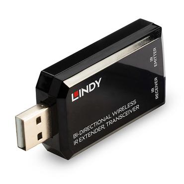 Lindy 38331 AV forl&aelig;nger AV -sender og transceiver Sort