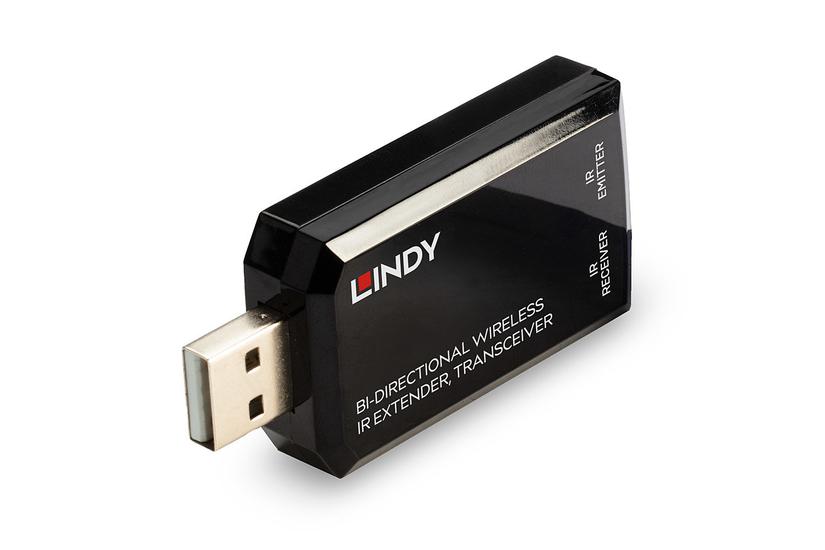 Lindy 38331 AV forl&aelig;nger AV -sender og transceiver Sort