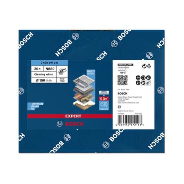 Bosch Expert N880 - poleringsfleece - for metal, rustfrit st&aring;l, plademetal, ikke-jernholdigt metal, mal p&aring; tr&aelig;, multimateriale