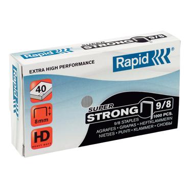 Rapid Super Strong - klamrar - 9/8 - 8 mm - paket med 5000