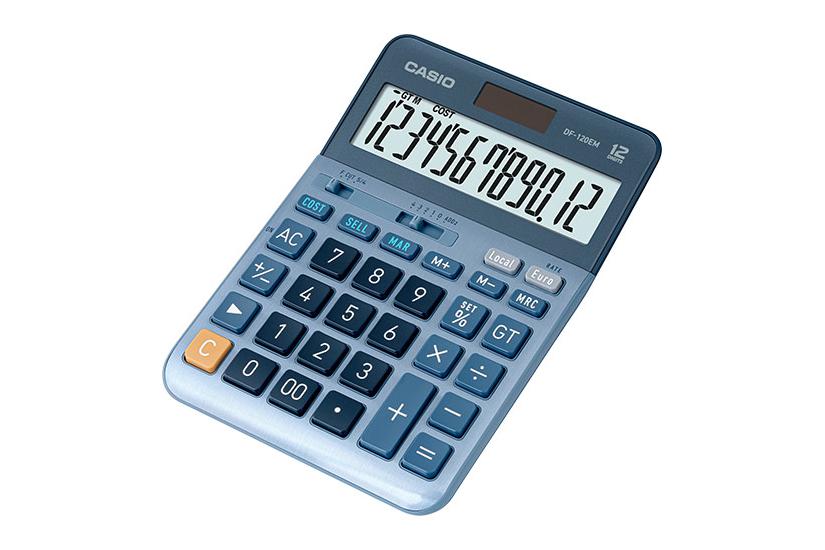 Casio DF-120EM - skrivbordskalkylator