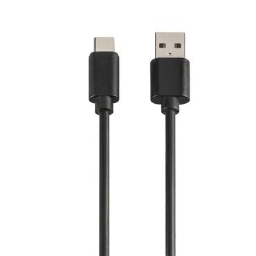 Hama 00200907 USB cable 0.9 m USB 2.0 USB C USB A Black
