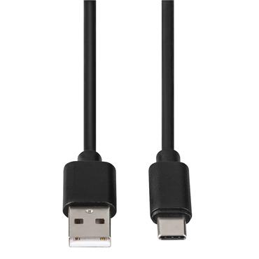 Hama 00200907 USB cable 0.9 m USB 2.0 USB C USB A Black