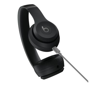 Apple Beats Solo 4 Hovedtelefoner Kabel & trådløs Headset Opkald/musik USB Type-C Bluetooth Sort