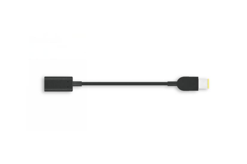 Lenovo USB-C to Slim-tip Cable Adapter - adapter f&ouml;r effektkontakt