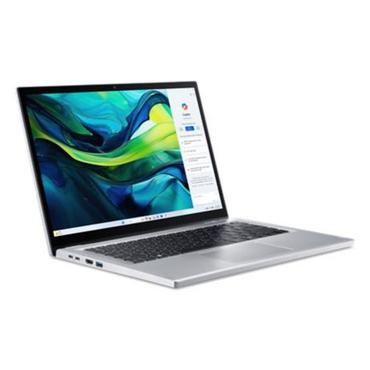 Acer Aspire Go Spin 14 AGSP14-31PT-36R6 Intel Core 3 N355 Hybrid (2-i-1) 35,6 cm (14") Berøringsskærm WUXGA 16 GB LPDDR5-SDRAM 512 GB SSD Wi-Fi 6 (802.11ax) Windows 11 Home Tysk Sølv