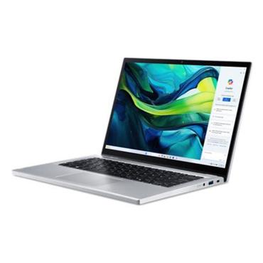 Acer Aspire Go Spin 14 AGSP14-31PT-36R6 Intel Core 3 N355 Hybrid (2-i-1) 35,6 cm (14") Berøringsskærm WUXGA 16 GB LPDDR5-SDRAM 512 GB SSD Wi-Fi 6 (802.11ax) Windows 11 Home Tysk Sølv