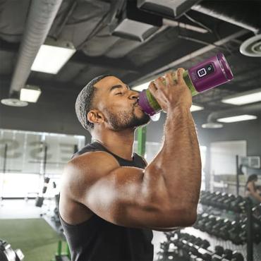 Ninja BC151EUPR blender Bærbar blender Lilla, Transparent