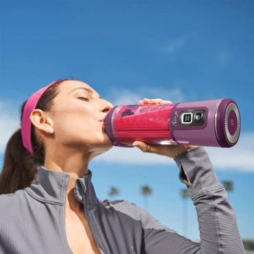 Ninja BC151EUPR blender Bærbar blender Lilla, Transparent