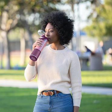 Ninja BC151EUPR blender Bærbar blender Lilla, Transparent