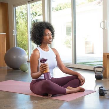 Ninja BC151EUPR blender Bærbar blender Lilla, Transparent