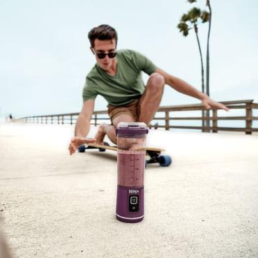 Ninja BC151EUPR blender Bærbar blender Lilla, Transparent