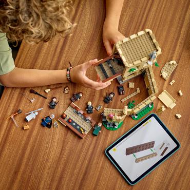 LEGO Harry Potter 76447 Zamek Hogwart: lekcja latania na miotle