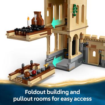 LEGO Harry Potter 76447 Zamek Hogwart: lekcja latania na miotle