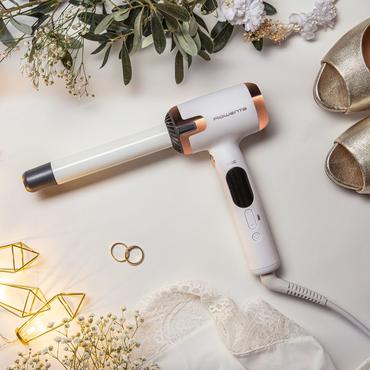 Rowenta curling iron CF 4310 white / rose-gold - Ultimate Experience
