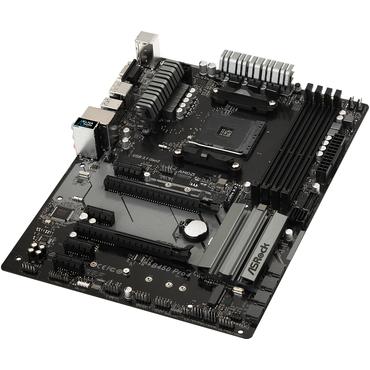 ASRock B450 Pro4 - bundkort - ATX - Socket AM4 - AMD B450