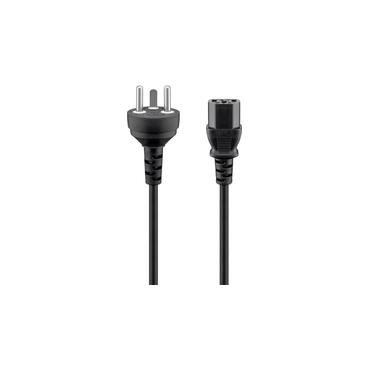goobay - str&ouml;mkabel - Typ K till power IEC 60320 C13 - 2 m