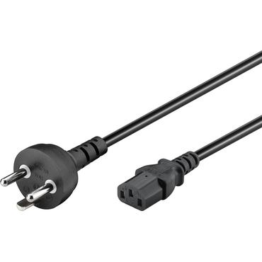 goobay - str&ouml;mkabel - Typ K till power IEC 60320 C13 - 2 m