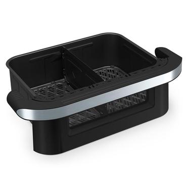 Tristar Dobbelt 10 L Enkeltstående 2800 W Varmluftsteger Sort, Rustfrit stål