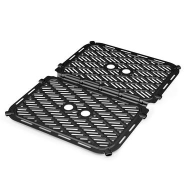 Tristar Dobbelt 10 L Enkeltstående 2800 W Varmluftsteger Sort, Rustfrit stål