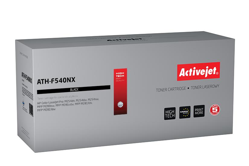 Activejet ATH-F540NX (erstatning HP 203X CF540X; Supreme; 3200 sider; sort)