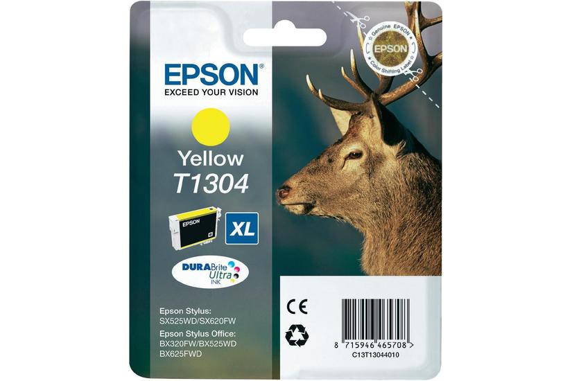 Epson T1304 - gul - original - bl&auml;ckpatron