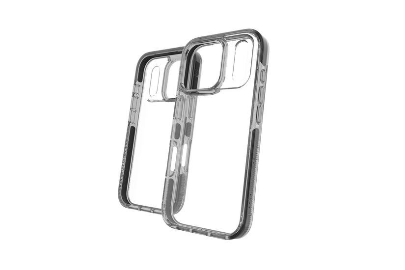 ZAGG Santa Cruz mobiltelefon etui 16 cm (6.3") Cover Sort, Transparent