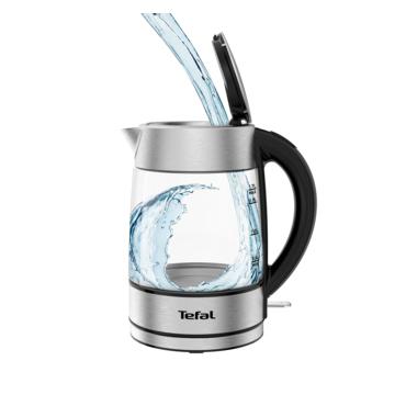 Tefal KI772D elkedel 1,7 L 2400 W Rustfrit st&aring;l, Transparent