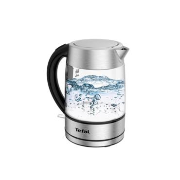 Tefal KI772D elkedel 1,7 L 2400 W Rustfrit st&aring;l, Transparent