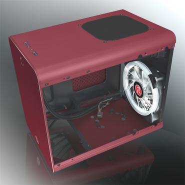 RAIJINTEK METIS PLUS Mini Tower Rød