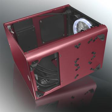 RAIJINTEK METIS PLUS Mini Tower Rød