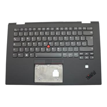 Darfon - bärbara datorer utskiftningstastatur - med Trackpoint, UltraNav - QWERTZ - tyska - sort - med topdække