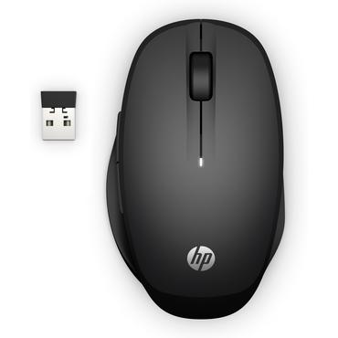 HP Dual Mode - mus - Bluetooth, 2.4 GHz - sort