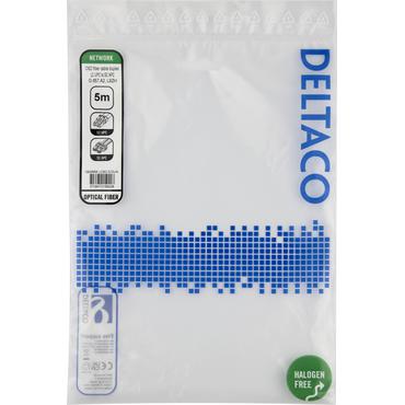 Deltaco LCSC-5-DUA InfiniBand og fiberoptisk kabel 5 m 2x LC 2x SC Gul