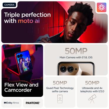 Motorola razr 60 ultra 17,7 cm (6.96") Dual SIM Android 15 5G USB Type-C 16 GB 512 GB 4700 mAh Træ