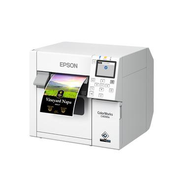 Epson ColorWorks CW-C4000E (BK) - etikettskrivare - f&auml;rg - bl&auml;ckstr&aring;le